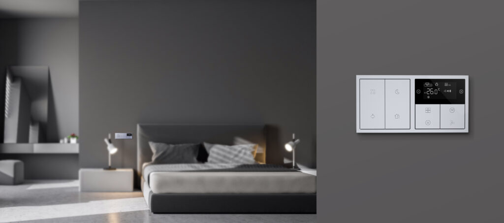 KNX Tile Series Climate Panel