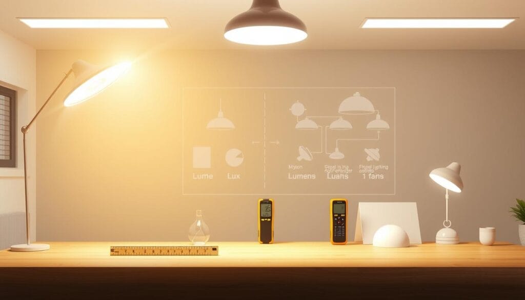 Đâu là sự khác biệt giữa lux và lumens?